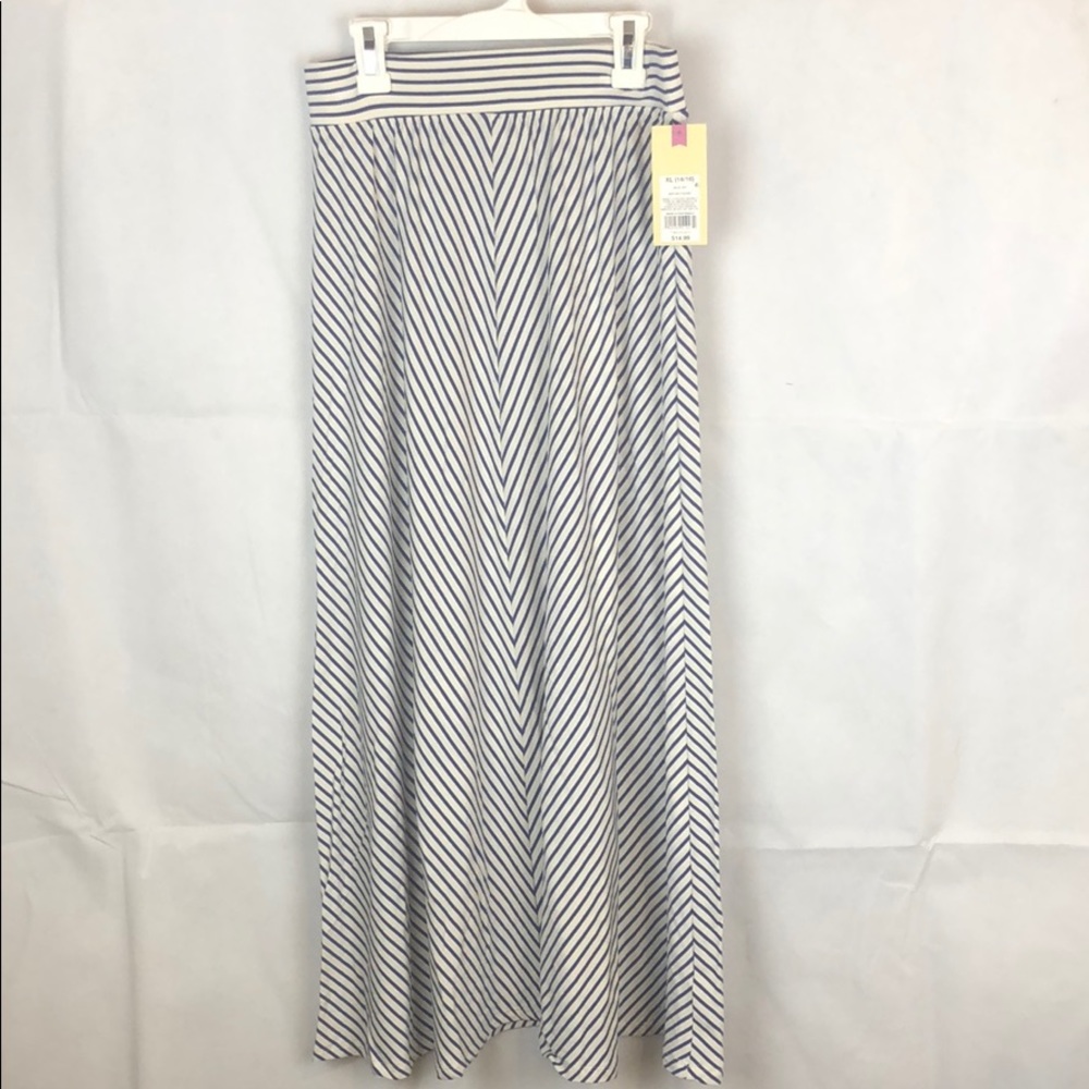 COPY - Cherokee girls maxi stripped pattern skirt XL